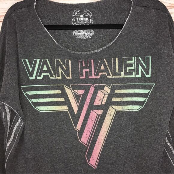 Gray Off-Shoulder Women's Top - Picture 3 of 8